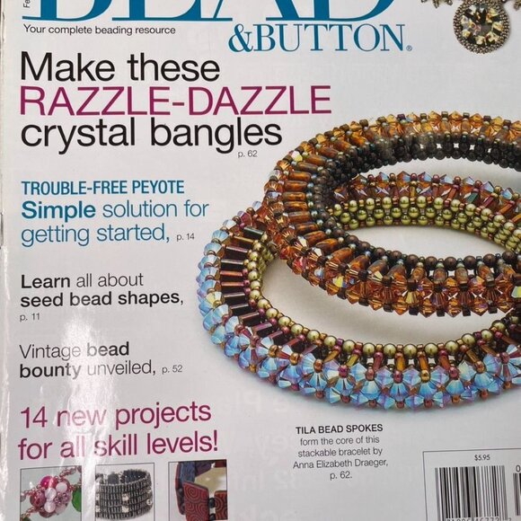Bead & Button Magazine Jewelry Crafting Book u February 2012 Issue 107 - Picture 3 of 8